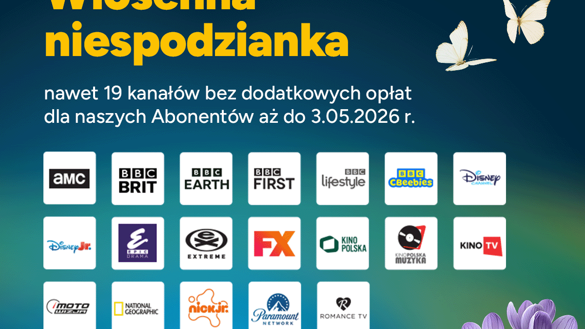 Wiosenna niespodzianka w Polsat Box