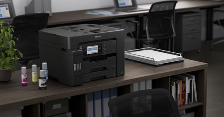 Nowe modele Epson EcoTank do druku A3+. Wydajne atramenty do domu i do małego biura.