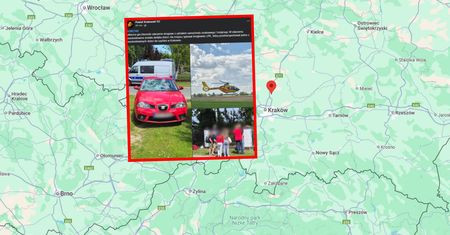Dramatyczny wypadek w Małopolsce. Dzieci wjechały pod auto