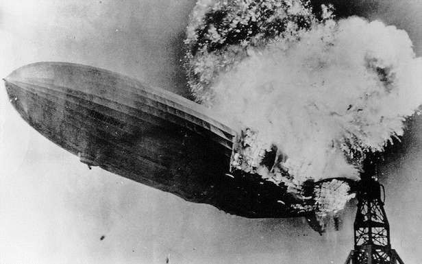 Katastrofa Hindenburga (Fot. Wikimedia Commons)