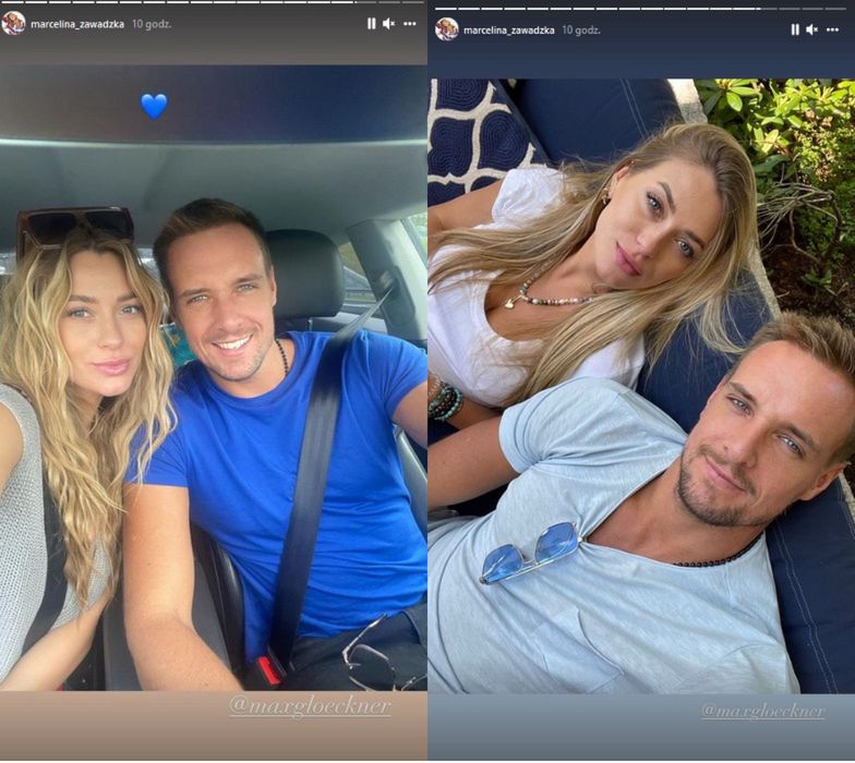 Marcelina Zawadzka debiutuje na Instagramie u boku partnera, Maxa Gloecknera