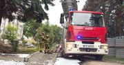Zielona Góra: Pożar dachu szkoły podstawowej.