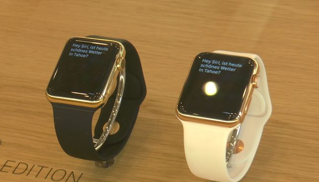 Apple Watch w berlińskim Apple Store