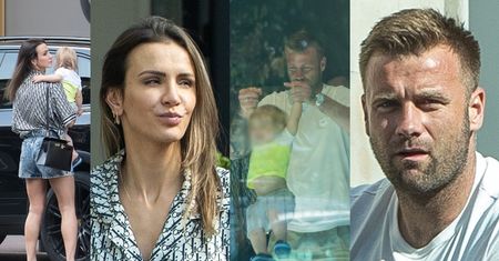 Rodzinni Borucowie maszerują z dziećmi do luksusowego salonu meblowego (ZDJĘCIA)