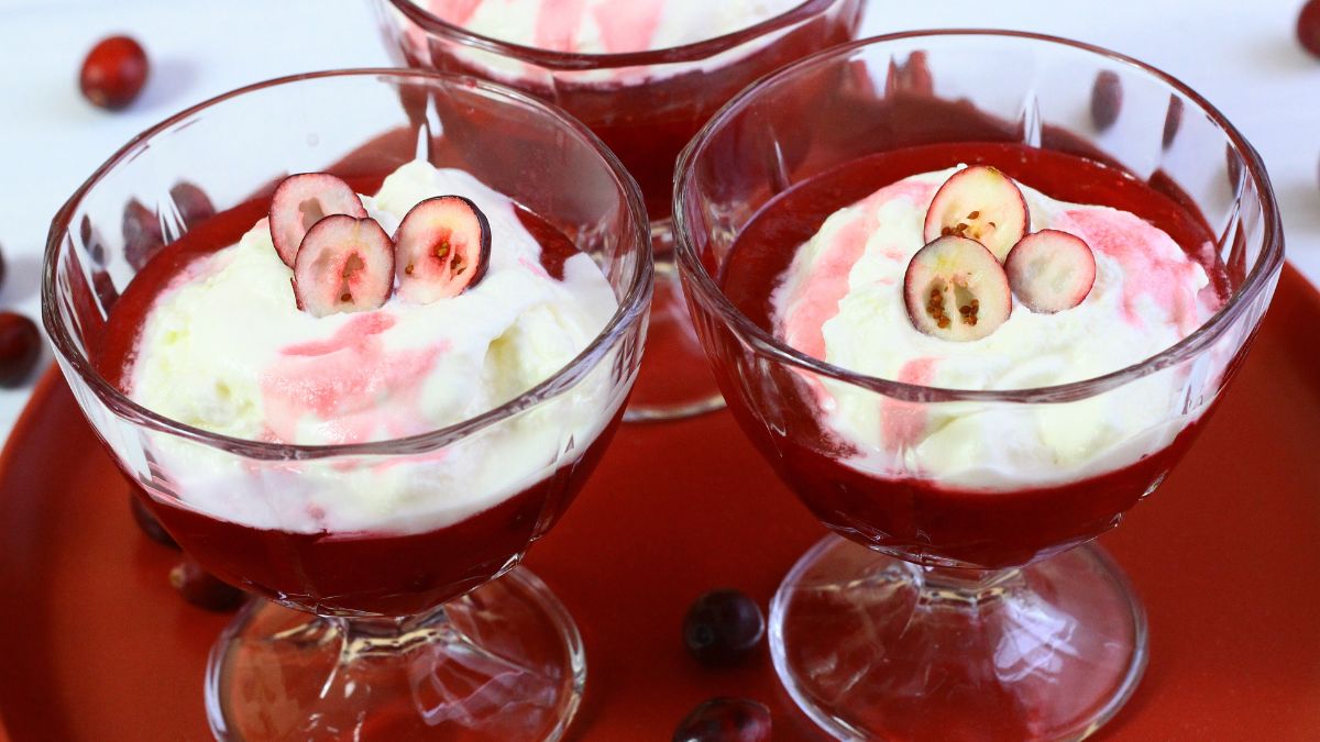 Kisiel żurawinowy dawniej gościł na Wigilię