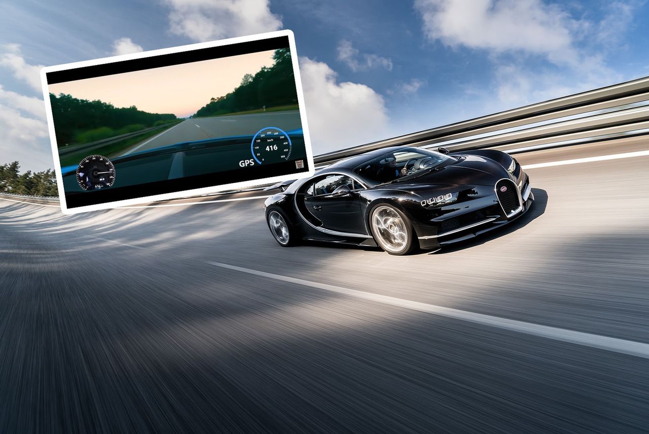 Bugatti Chiron jest jednym z najszybszych drogowych aut na świecie