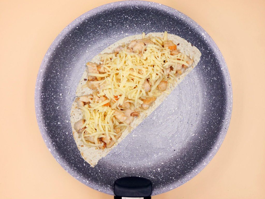 Quesadilla z kurczakiem i serem przepis