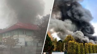 To tu zginęli strażacy. Są zdjęcia i nagrania