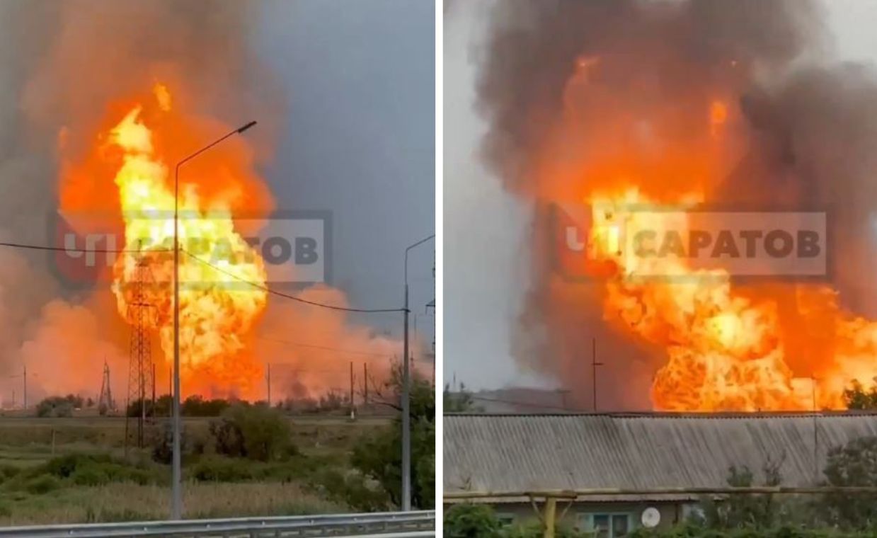 Gigantyczny pożar w Rosji. "Gazociąg jest zablokowany"