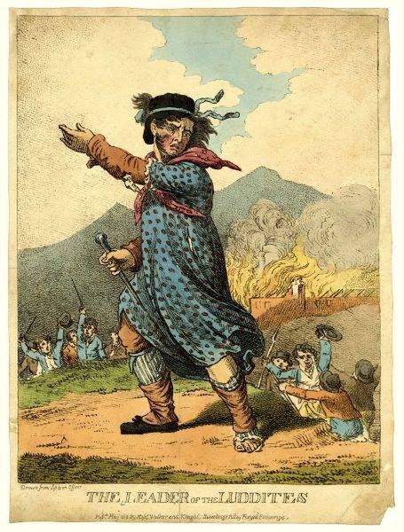 Ned Ludd – legendarny przywódca luddystów
