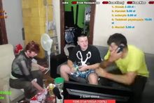 kadr z transmisji patostreamingu, fot. YouTube