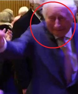 Szalone pląsy króla Karola. Nagranie krąży w sieci