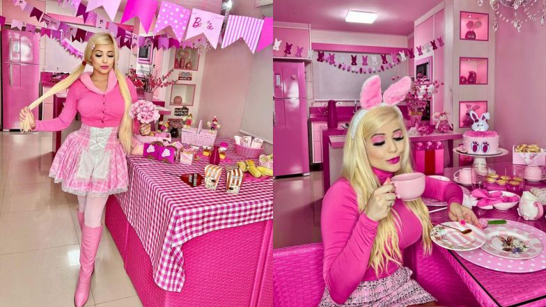 Brazylijska influencerka żyje jak Barbie