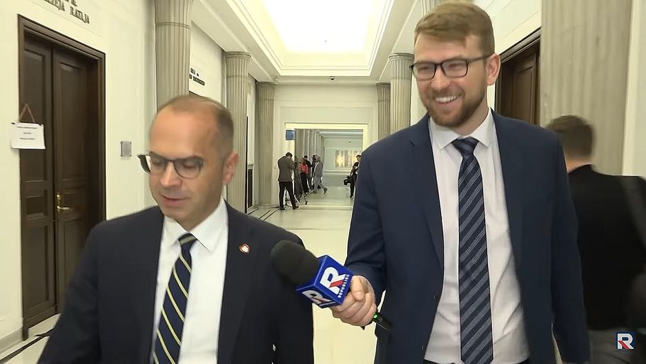 Michał Szczerba dał się sprowokować Adrianowi Boreckiemu