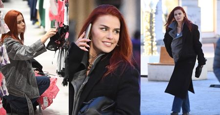Natasza Urbańska w nowej fryzurze buszuje po sklepie w poszukiwaniu IDEALNEJ bielizny (ZDJĘCIA)