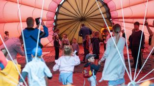 Turośń Kościelna: VII Fiesta Balonowa Doliny Narwi. Była masa atrakcji