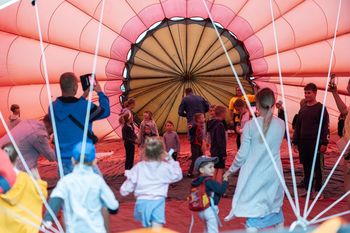 Turośń Kościelna: VII Fiesta Balonowa Doliny Narwi. Była masa atrakcji