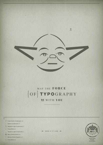 Co się stanie, gdy damy Star Wars typografowi? 4