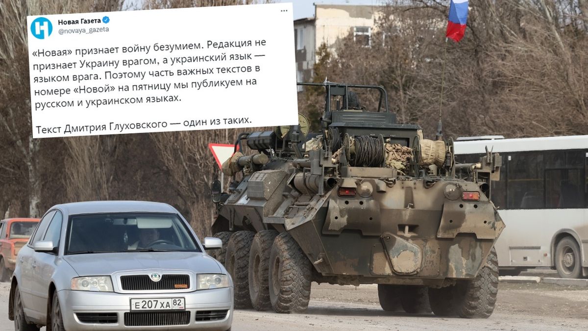 Rosyjska gazeta zajęła stanowisko ws. wojny na Ukrainie