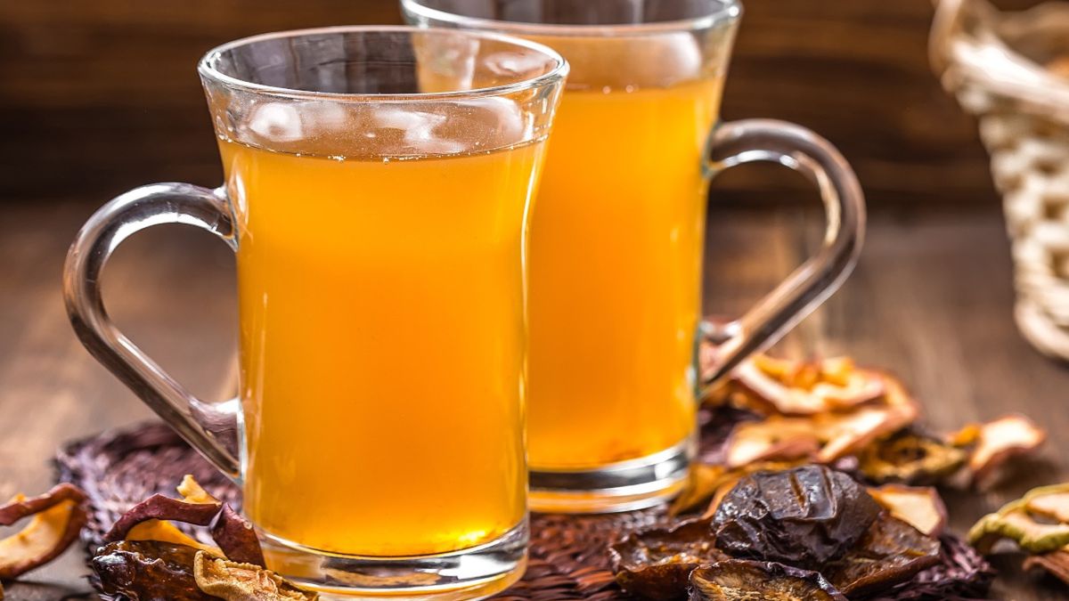 Juha to tradycyjny kompot z suszu przygotowywany przez Łemków