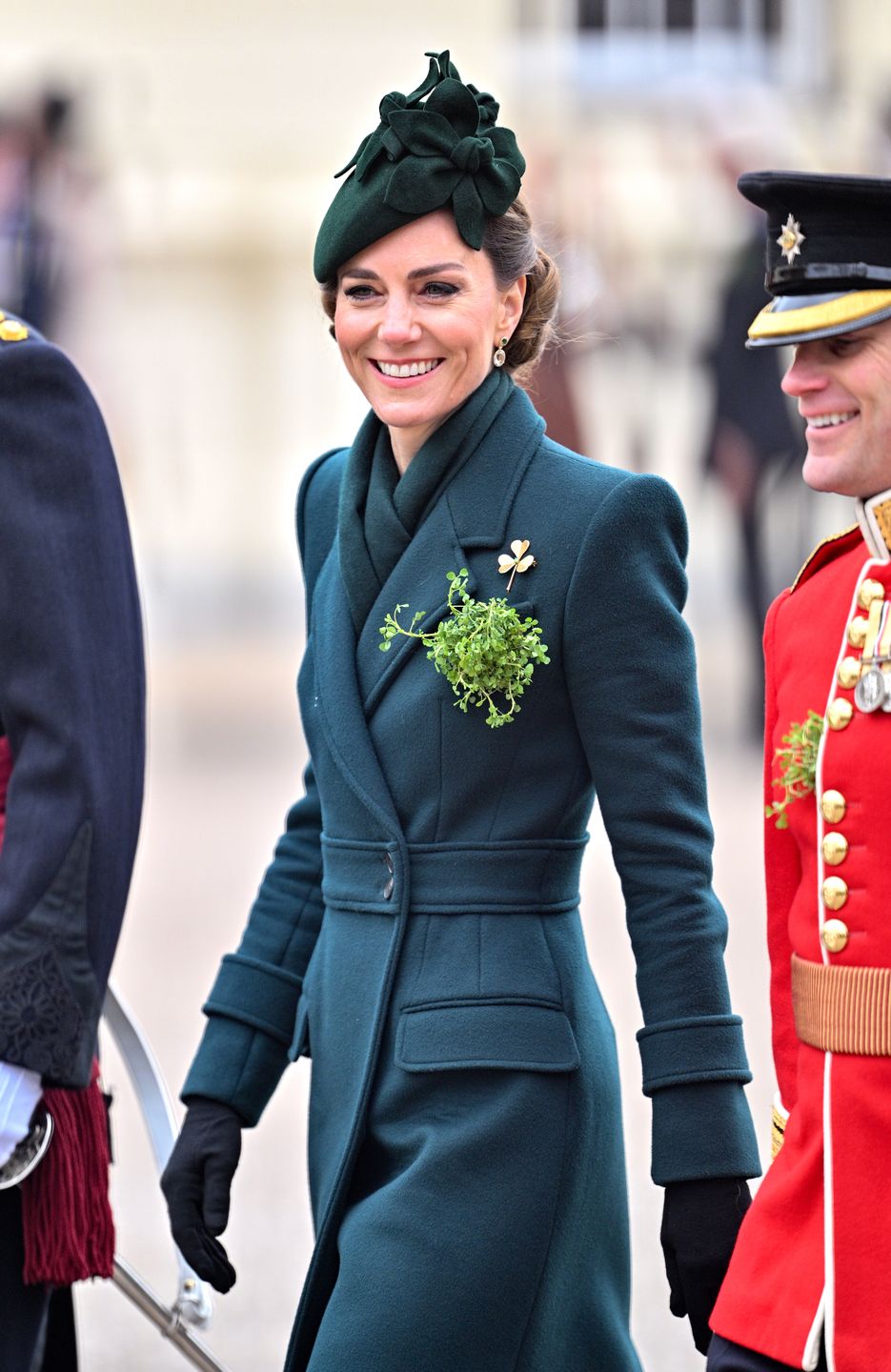 Kate Middleton na obchodach Dnia Świętego Patryka