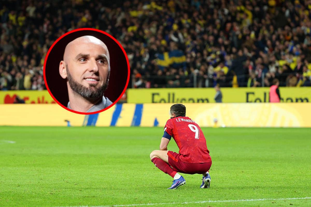 Gortat oglądał mecz Polski. Napisał o Lewandowskim. "Strasznie szkoda"