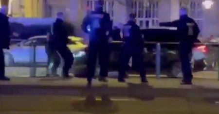 Nagranie zamachowca. Tak policjanci złapali go po ataku