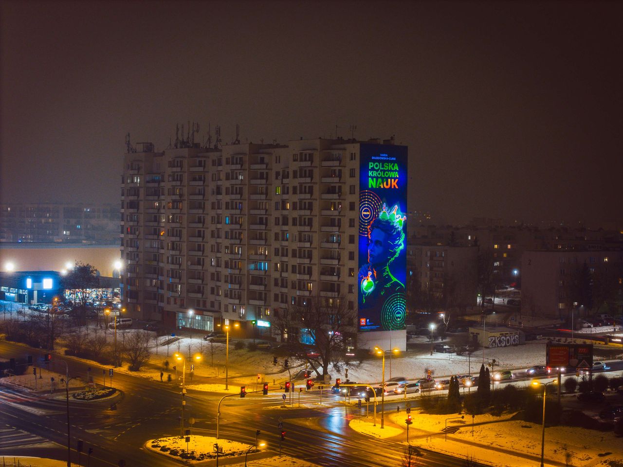 Skłodowska-Curie w miejskiej przestrzeni. Nowa kampania ORLENu