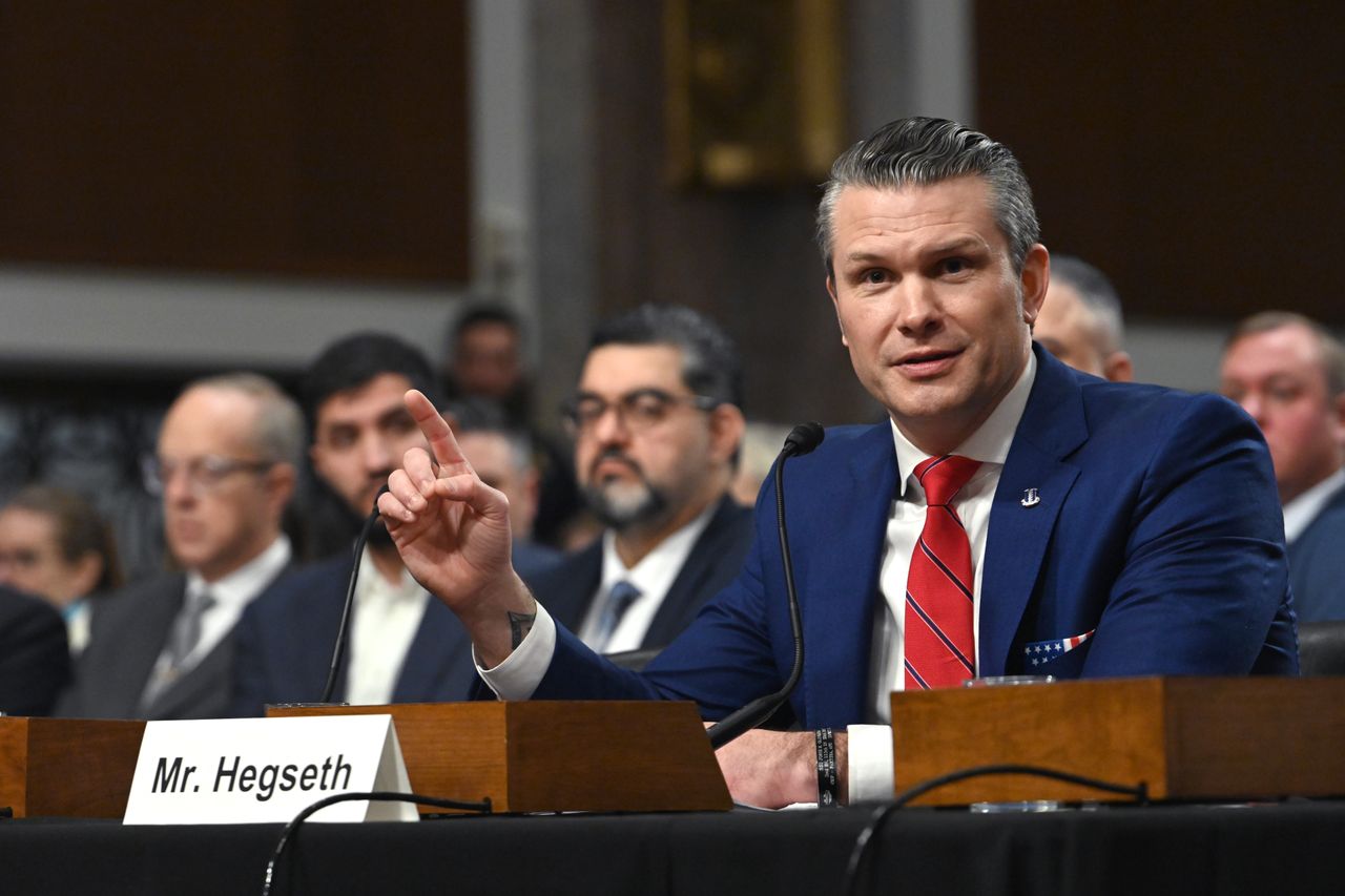 Pete Hegseth the new head of the Pentagon