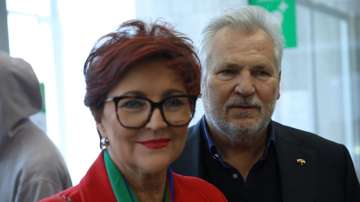Jolanta i Aleksander Kwaśniewscy