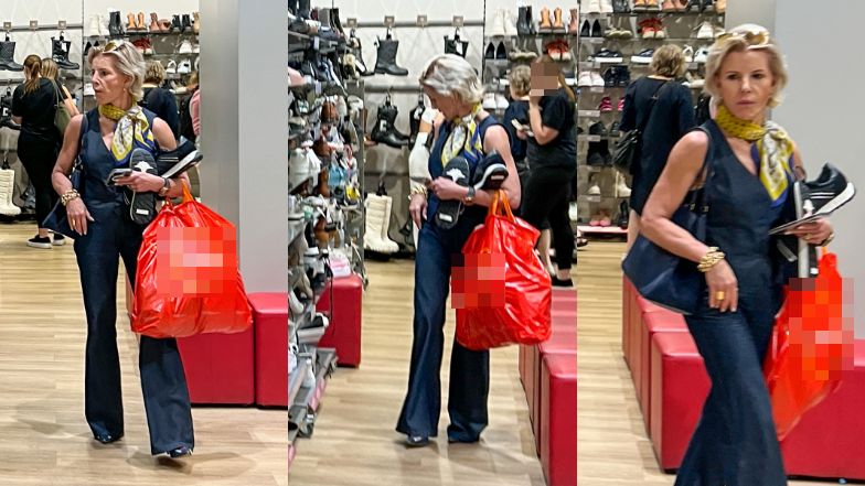 Racewicz buszuje po sklepach w poszukiwaniu idealnych butów