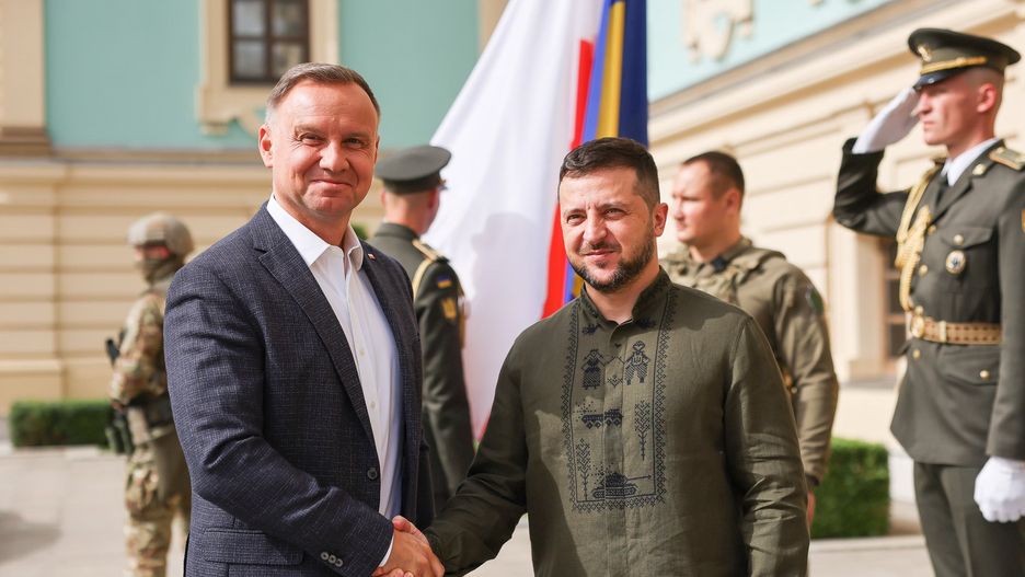 Andrzej Duda w Kijowie