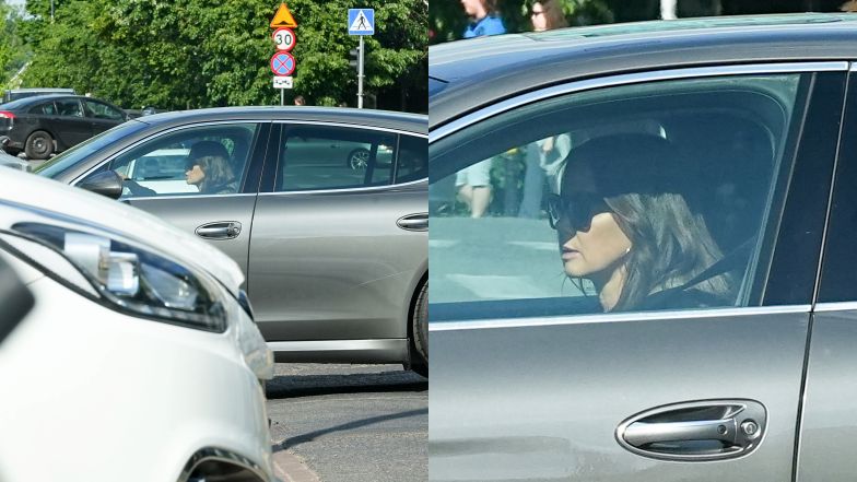 Kinga Rusin jest w Warszawie. Wyszła na miasto z mamą i Czarkiem