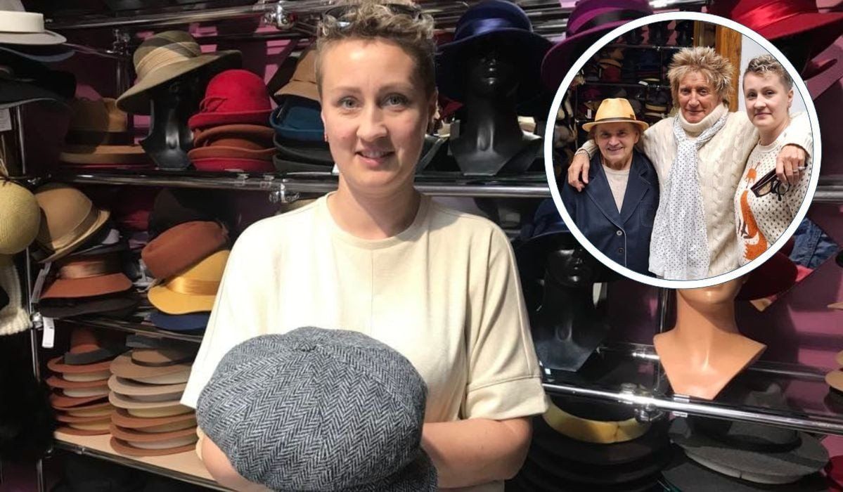 Rod Stewart kupił kaszkiet w krakowskim sklepie. Pani Joanna zdradza kulisy wizyty gwiazdy rocka