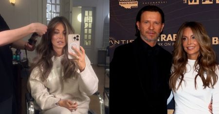 Szykowni Małgorzata Rozenek i Radosław Majdan posyłają uśmiechy na gali Wektorów. Piękna z nich para? (ZDJĘCIA)