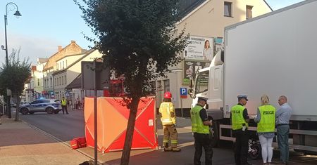 Ciężarówka potrąciła chłopca. W mieście miała zakaz poruszania się
