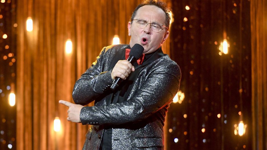 Łukasz Rybarski to lider Kabaretu Pod Wyrwigroszem
