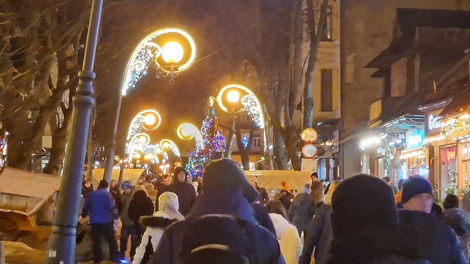 W święta Krupówki były wypełnione po brzegi 