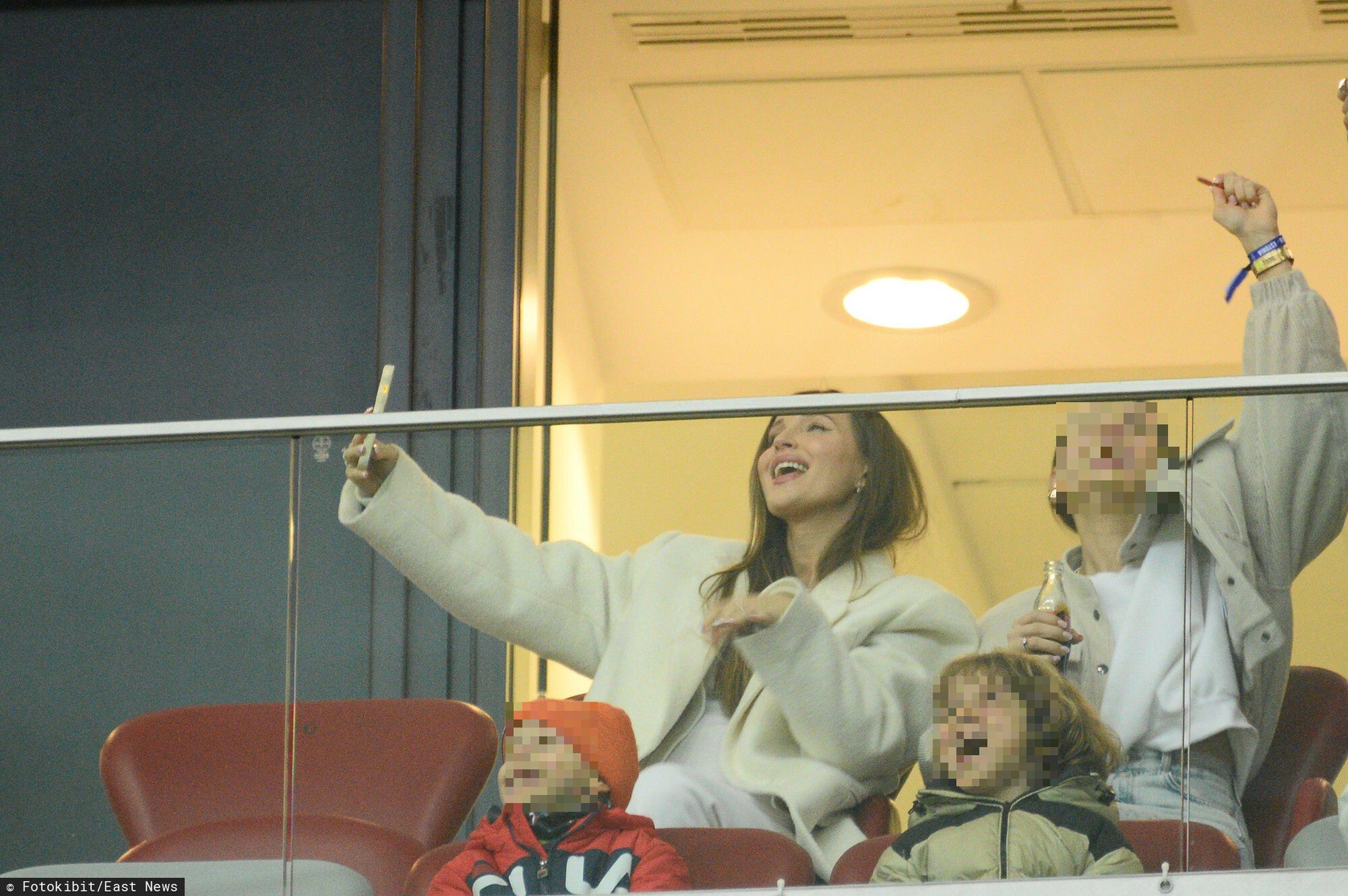 Marina Łuczenko na stadionie 