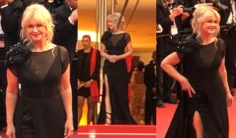 Cannes 2019: Zjawiskowa Grażyna Torbicka podbija czerwony dywan festiwalu (WIDEO)