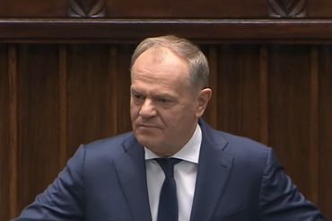 Premier Donald Tusk w Sejmie