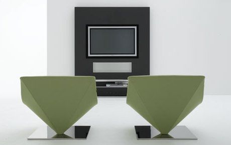 Telewizor wbudowany stylowo w ścianę 2