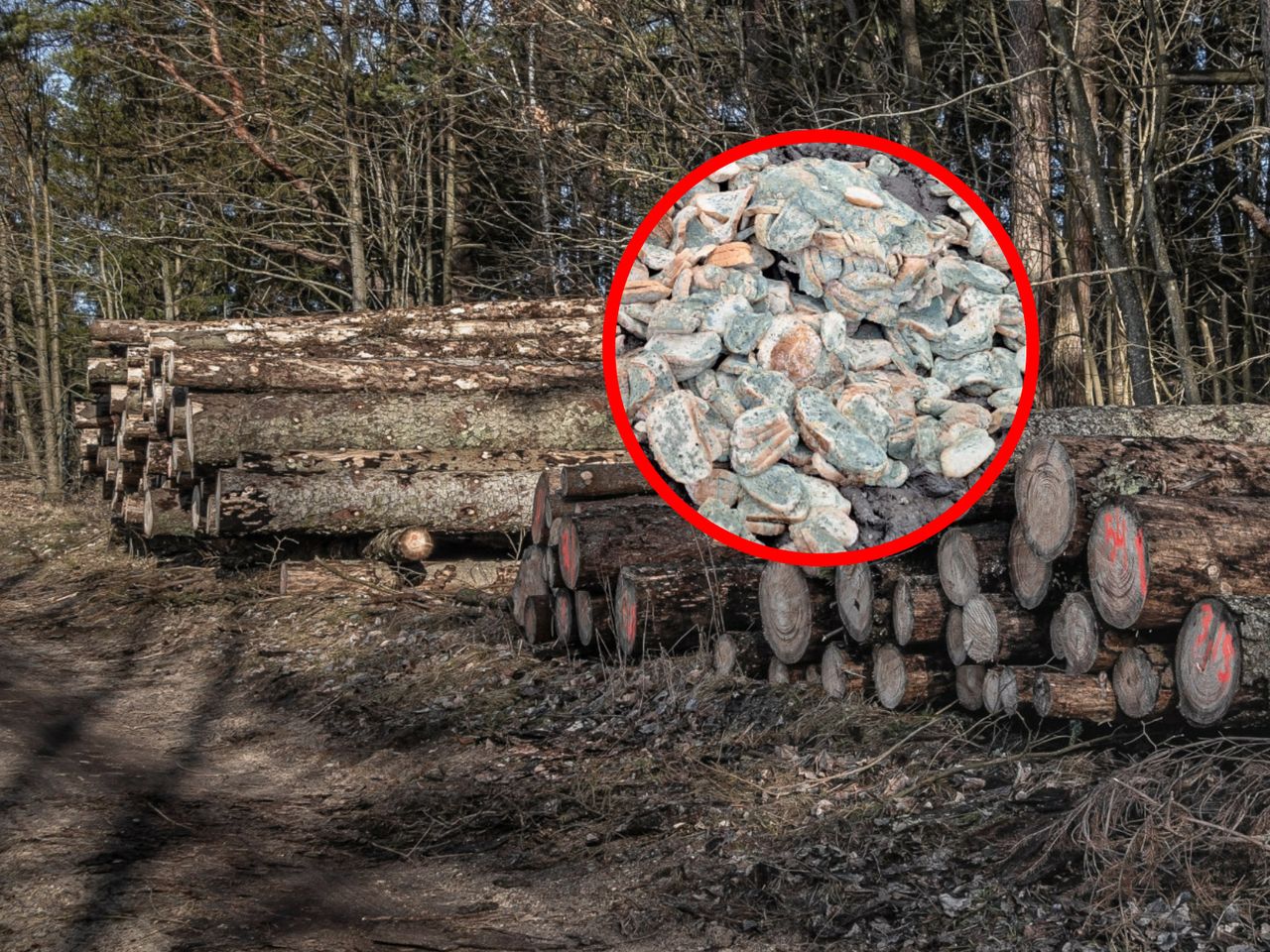 Dla zwierząt oznacza śmierć w męczarniach. Leśnicy pokazali znalezisko