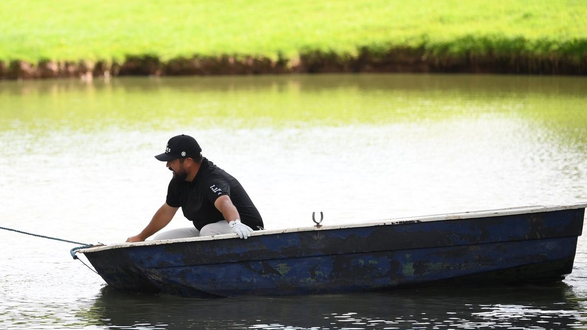  Joel Sjoholm omal nie wpadł do wody