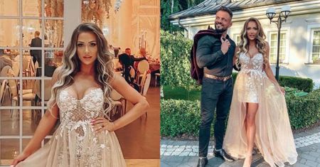 ODMIENIONA Eliza Trybała odpiera krytykę weselnej stylizacji na ślub koleżanki: "Panna młoda mówiła, że jest SUPER" (ZDJĘCIA)