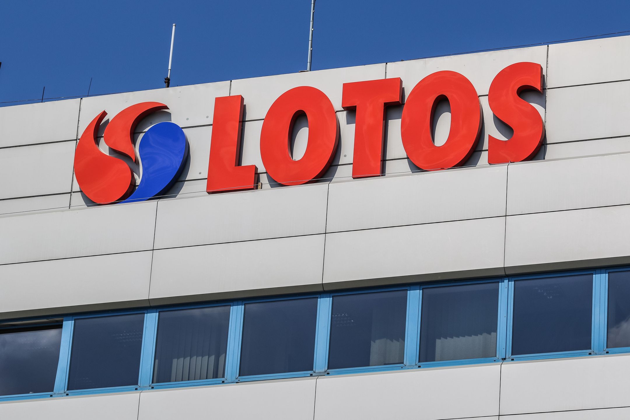 Lotos refinery building is seen in Gdansk, Poland on 15 July 2020  (Photo by Michal Fludra/NurPhoto via Getty Images)