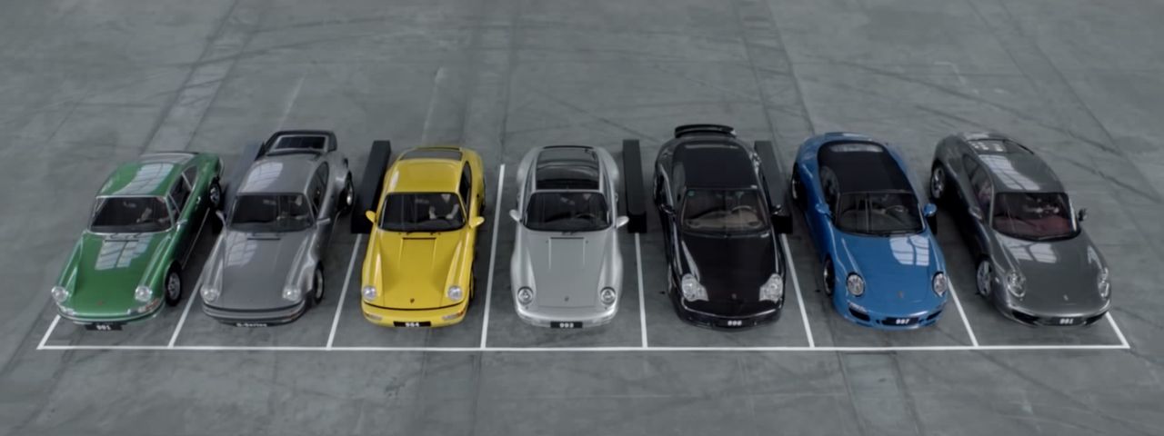 Wszystkie generacje Porsche 911 grają urodzinową piosenkę [wideo]