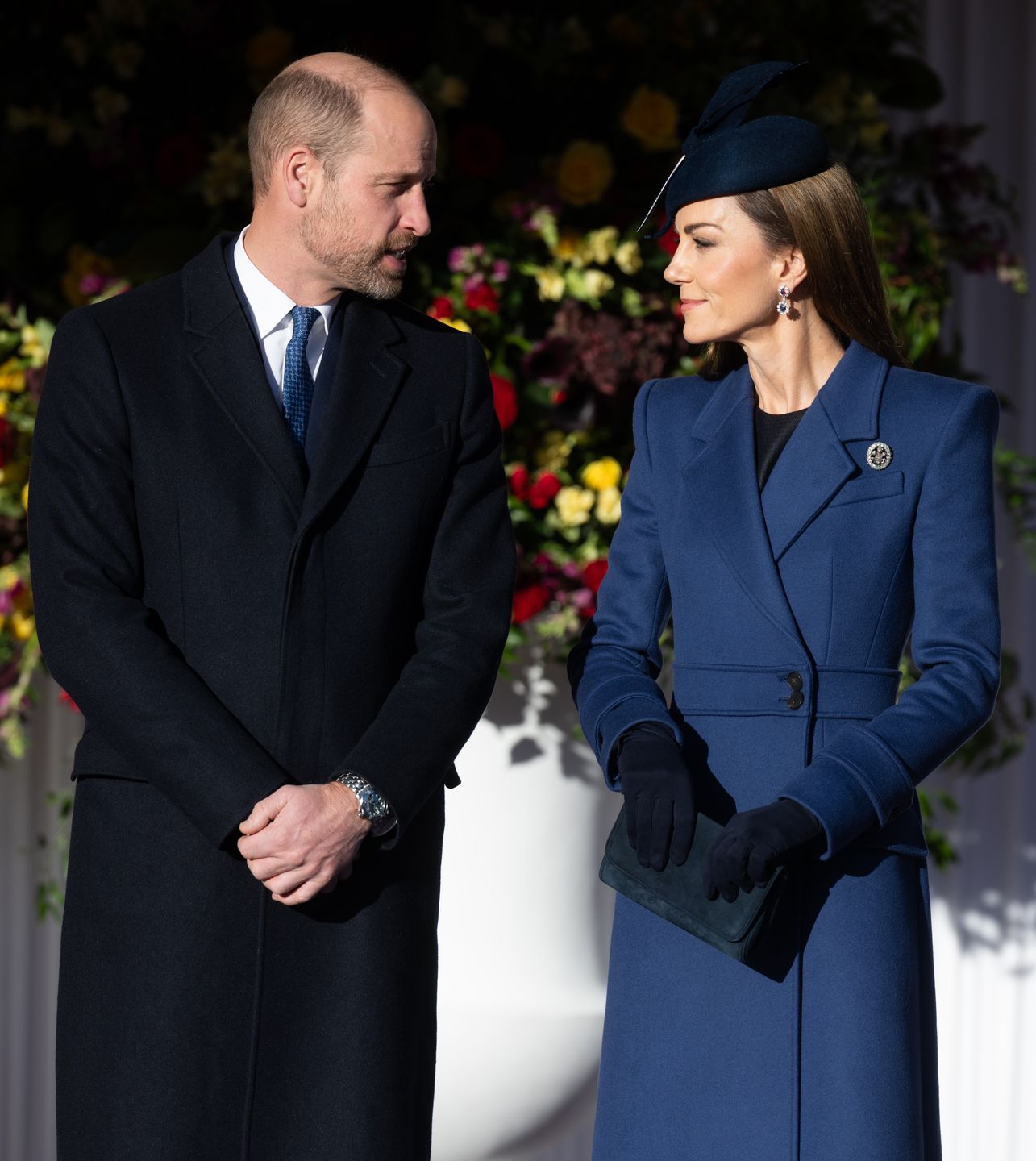 Księżna Kate i książę William podczas uroczystości 