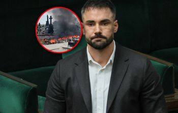 Spłonął grób Łukasza Litewki. Psycholożka mówi o retraumatyzacji
