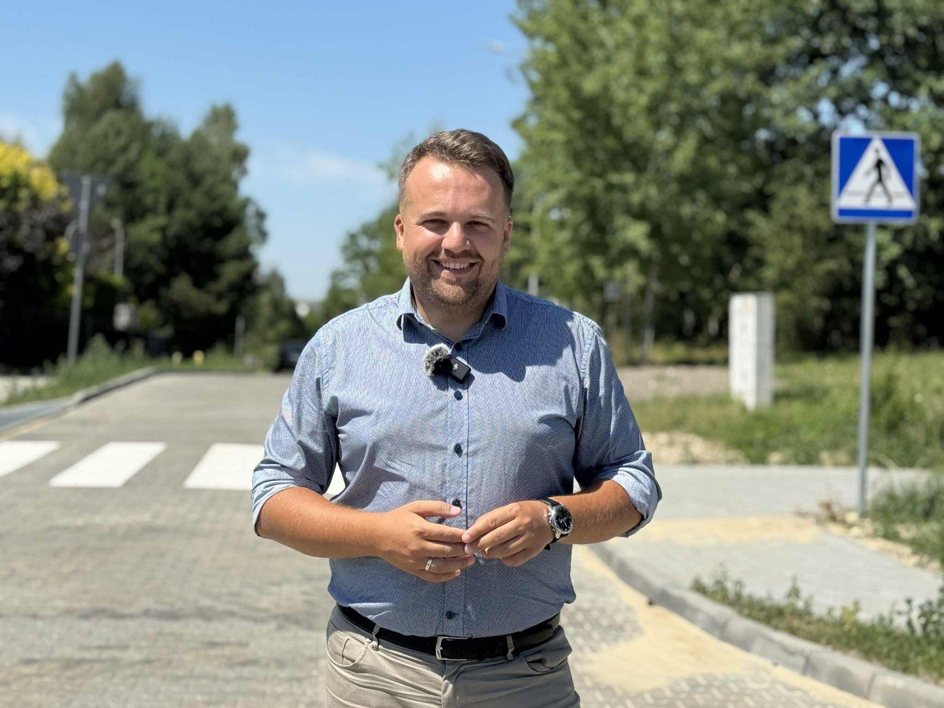 Marek Materek, prezydent miasta Starachowice.